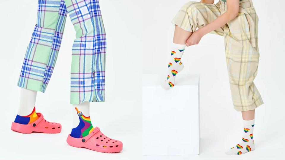 Shop the Pride collection at Happy Socks.