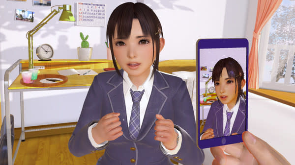 （圖源：Steam／VR Kanojo）