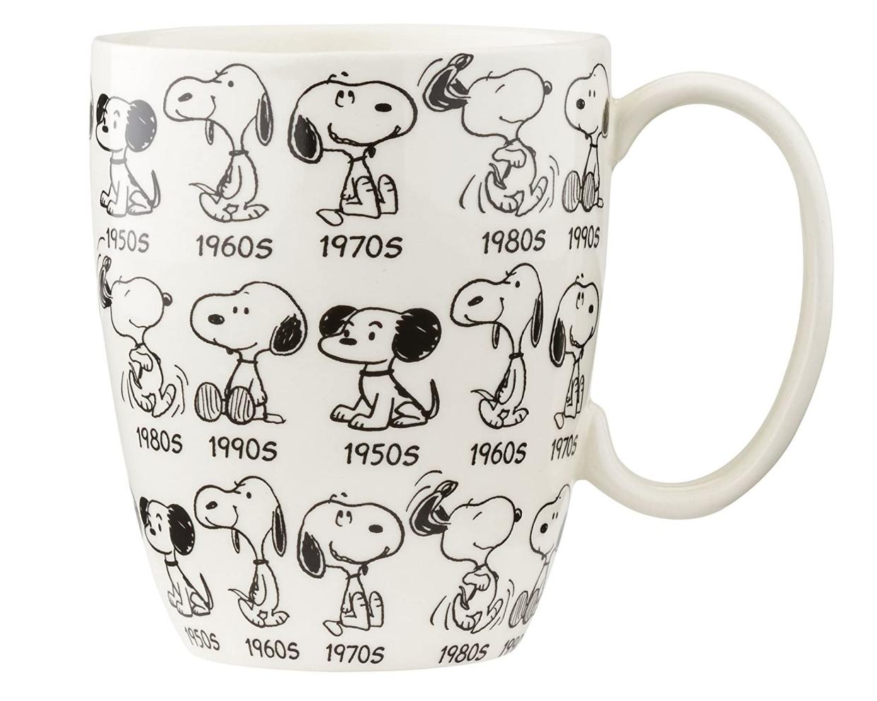 Peanuts Anniversary Snoopy Mug