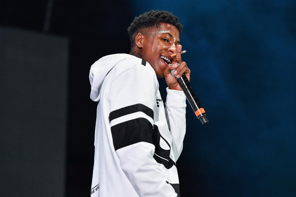 NBA YoungBoy Performing