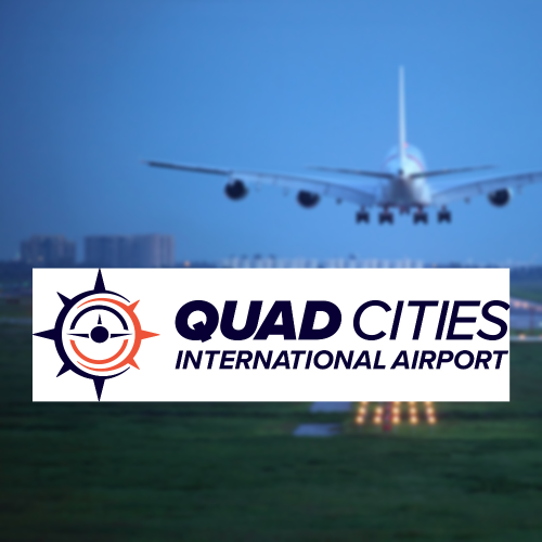 The Quad Cities International airport, Moline