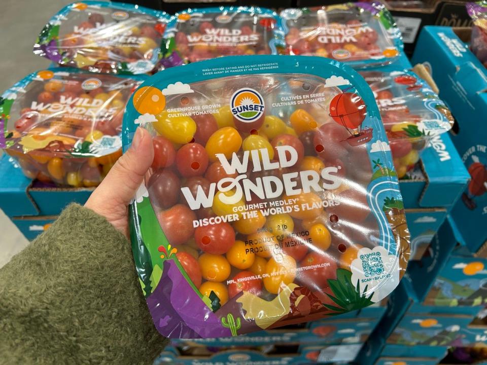 Wild Wonders tomatoes at Costco