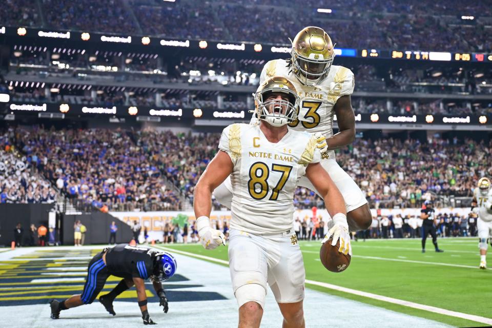 You won't be hard pressed to find mock drafts that connect Notre Dame tight end Michael Mayer to the Packers.
