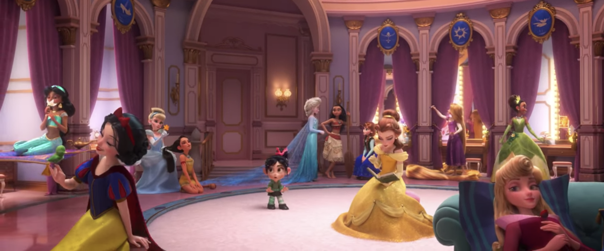 The secret life of Disney princesses is revealed. (Image: Disney)