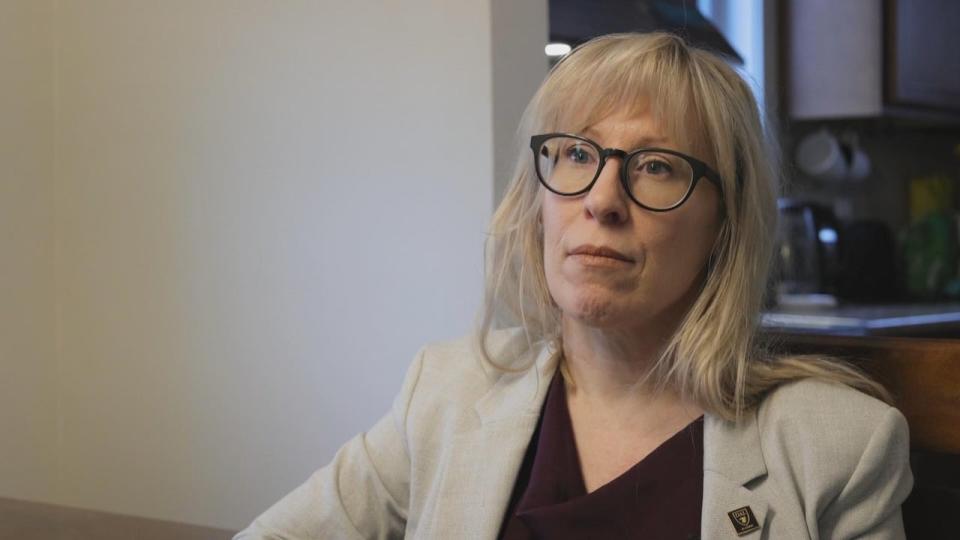 Janet Music is the research program coordinator with Dalhousie University’s Agri-Food Analytics Lab. Frame from video shot in December 2023.