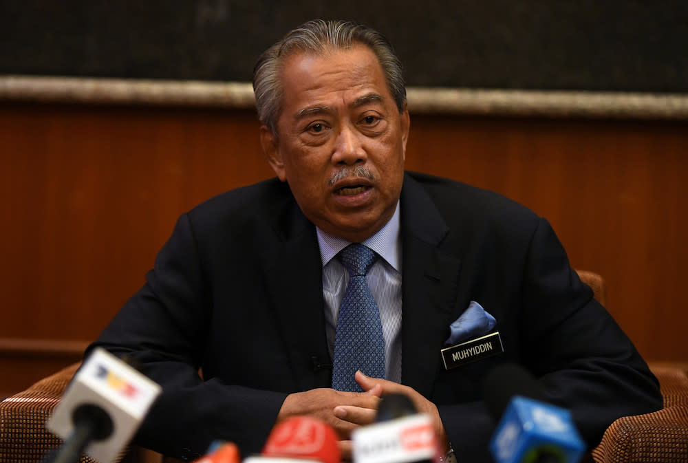 Tan Sri Muhyiddin Yassin said that the LTTE remains a threat to Malaysia’s public order and security due to its ideologies. — Bernama pic