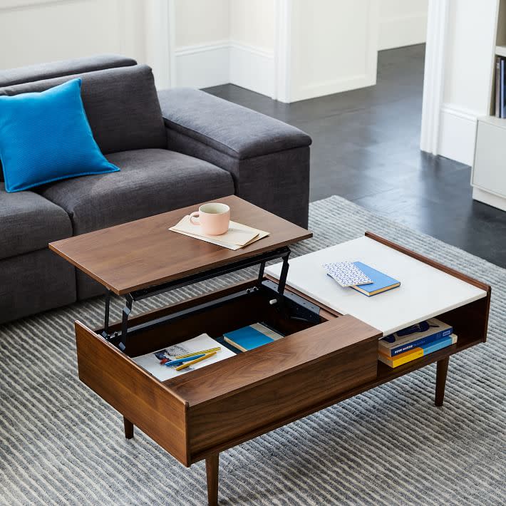 Pop-Up Storage Coffee Table