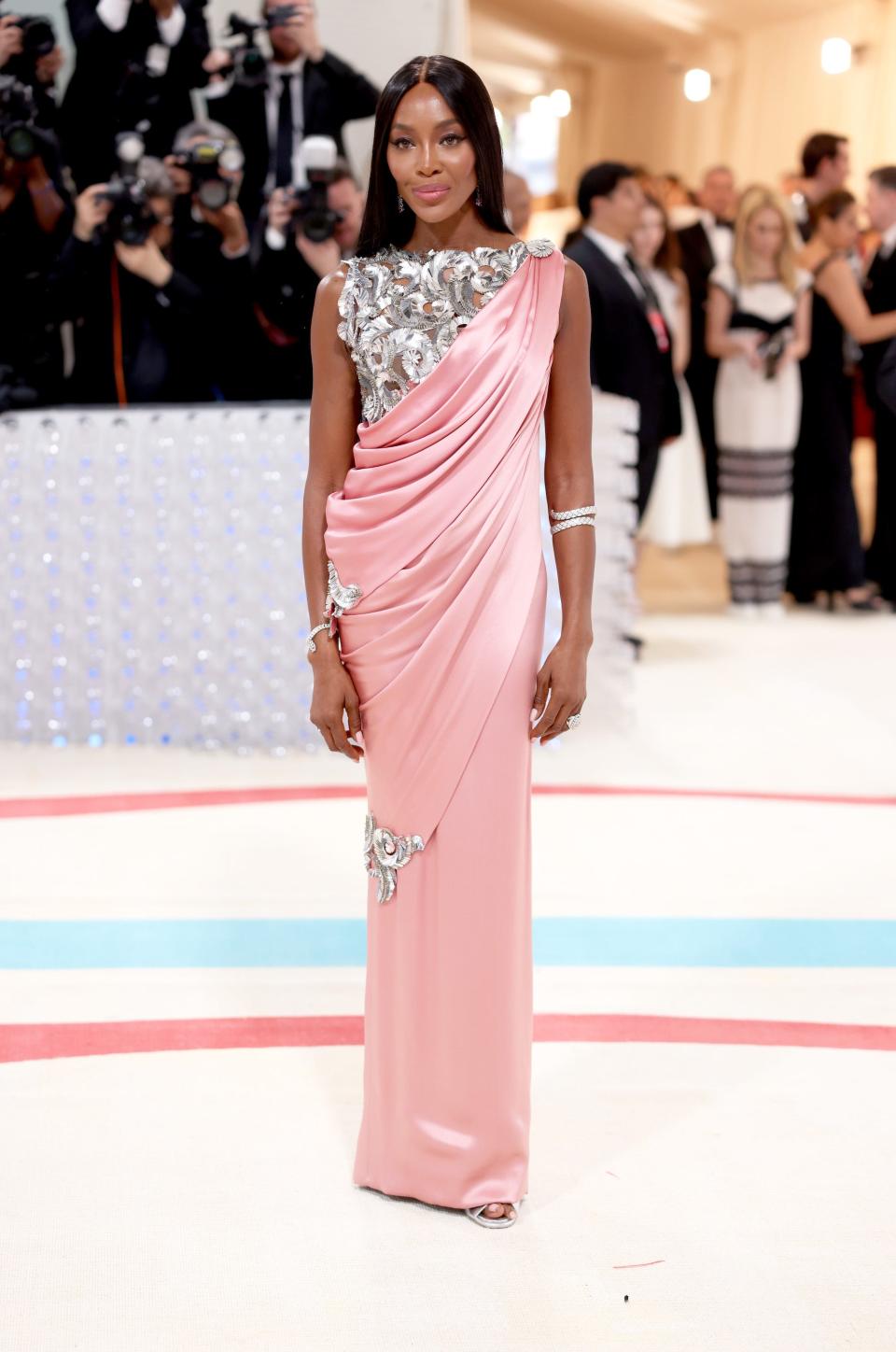 Naomi Campbell attends the 2023 Met Gala.