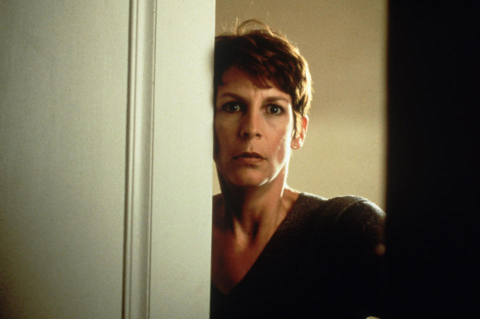 Jamie Lee Curtis in “Halloween H20: 20 Years Later”