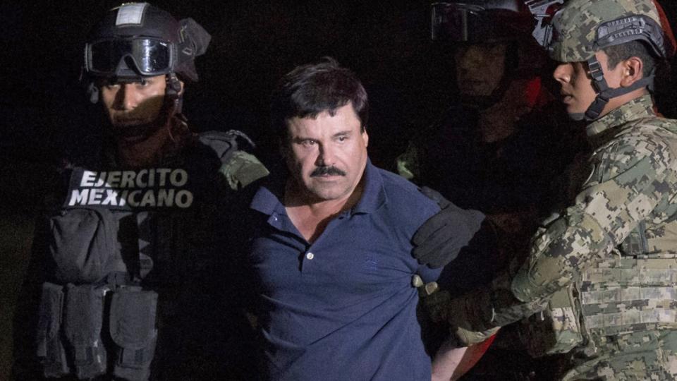 Drug kingpin Joaquín "El Chapo" Guzmán.