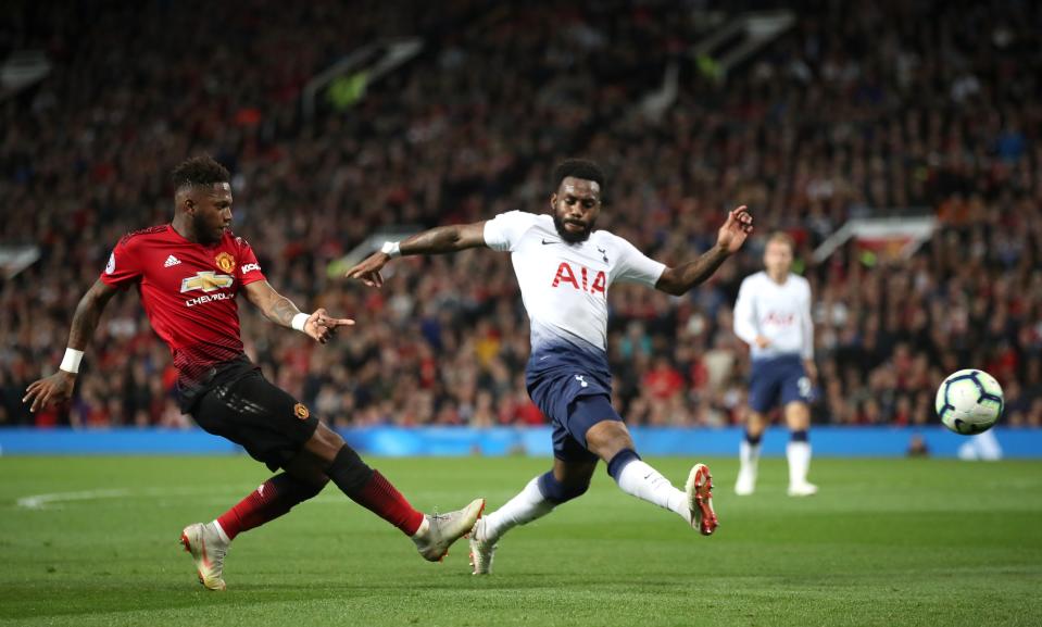 Fred put a good chance wide as United had the best of the early exchanges