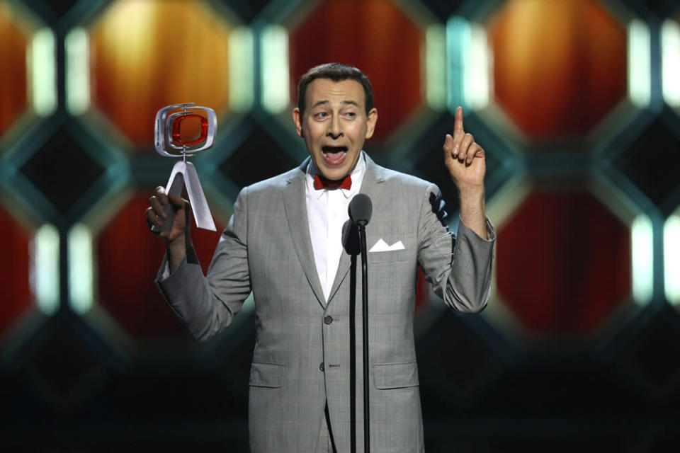 Paul Reubens at the 10th Annual TV Land Awards at the Lexington Avenue Armory on April 14, 2012 in New York City.