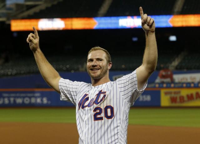 Mets' Pete Alonso finds his way back home to win NL Rookie honors