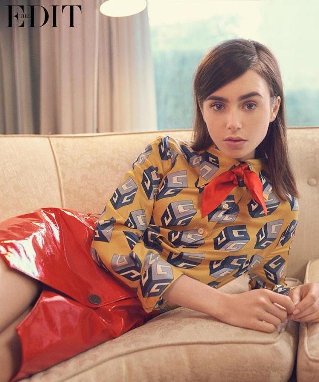 Lily Collins Was Told She Was Too Thin for Magazine Covers