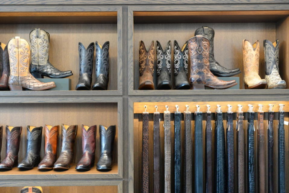 Lucchese Boots come in a multitude of colors and exotic leathers