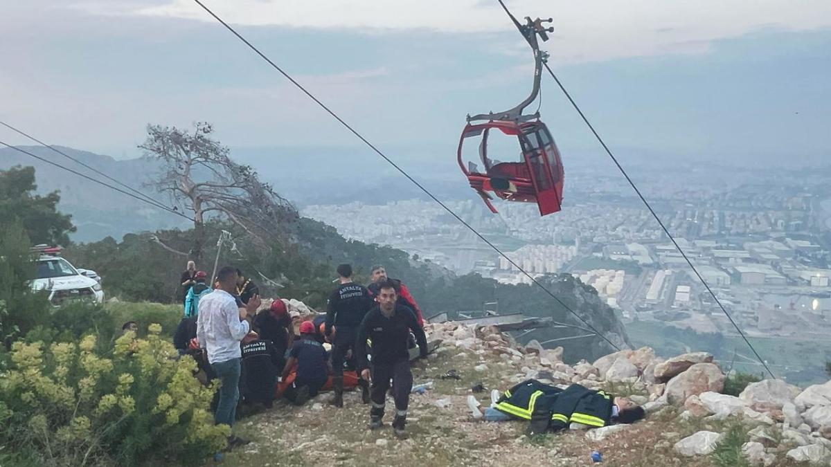 Ölümcül teleferik kazası Türkiye'nin kurtarma çabalarını harekete geçirdi