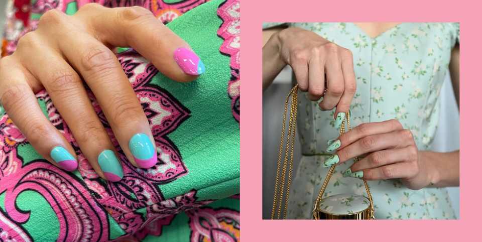 Break Out the Crystals: These Are the Biggest Nail Trends for Spring 2022