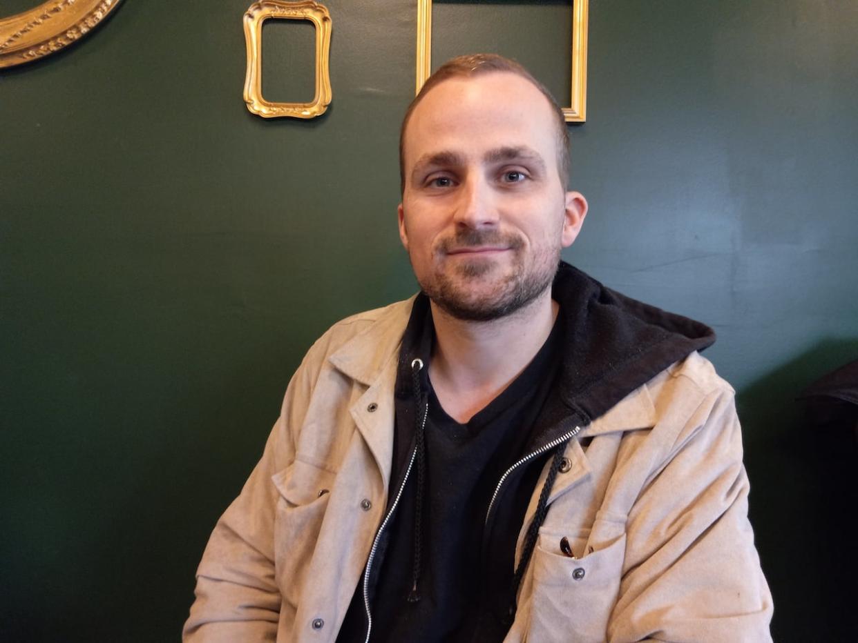 Andrew Benteau founded Black Panel Press in 2017 while living in New York City and recently relocated his company from Toronto to his hometown, St. John’s, N.L. (Elizabeth Whitten/CBC - image credit)