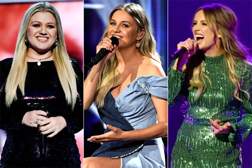 Kelly Clarkson, Kelsea Ballerini and Carly Pearce