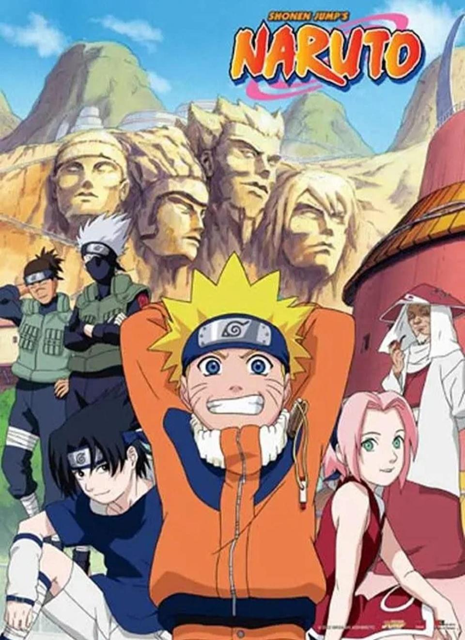 best anime tv shows and movies on netflix, naruto