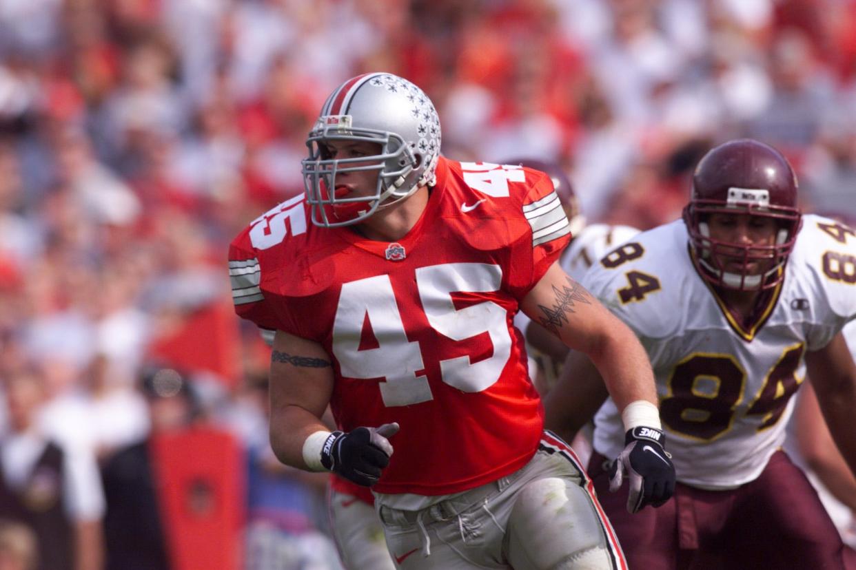 Andy Katzenmoyer was a standout linebacker for Westerville South and Ohio State before being drafted by the New England Patriots.