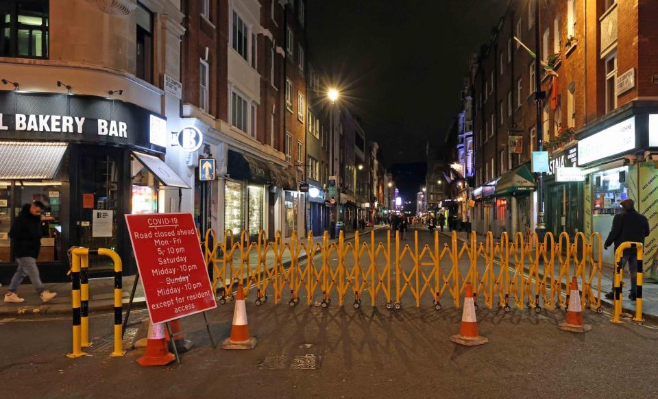 Quiet streets in Soho (NIGEL HOWARD ©)