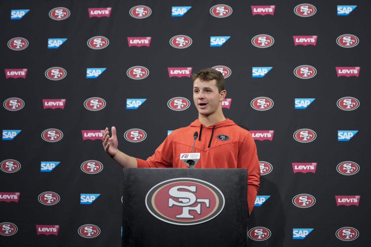 49ers QB Brock Purdy cleared for start of training camp following