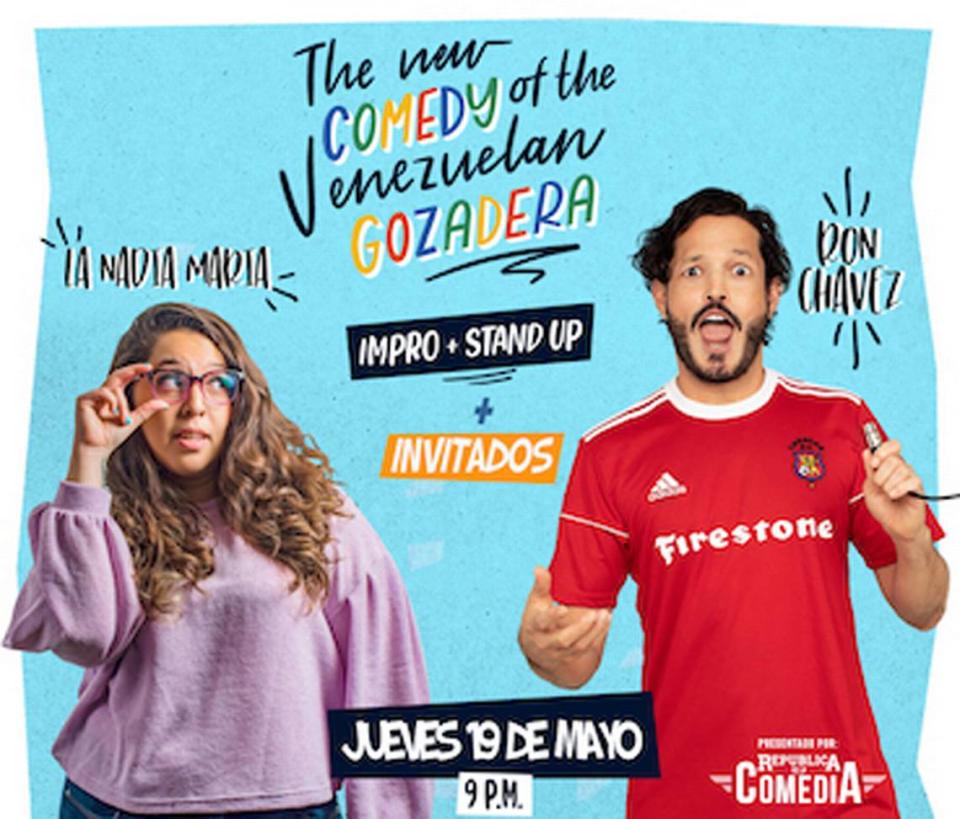 “Gozadera” la nueva comedia venezolana  en el Teatro Trail.