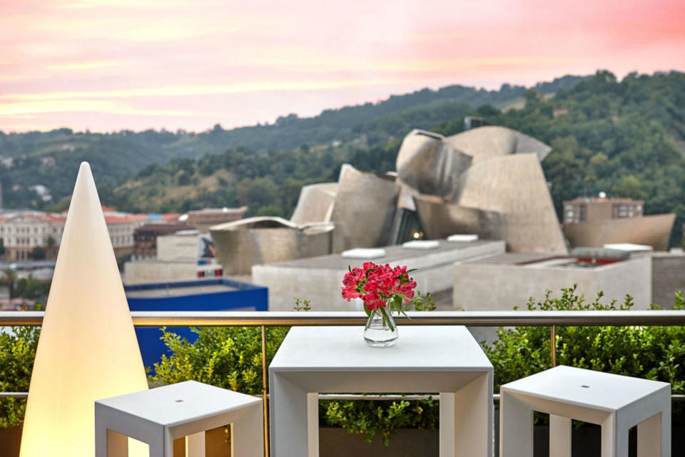 Terraza del Gran Hotel Domine (Bilbao)