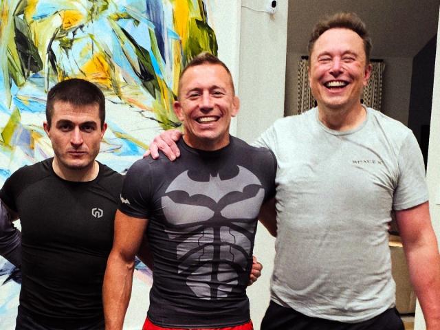 Elon Musk Trains With George St-Pierre, John Danaher And Lex Fridman Ahead  Of Potential Mark Zuckerberg Fight