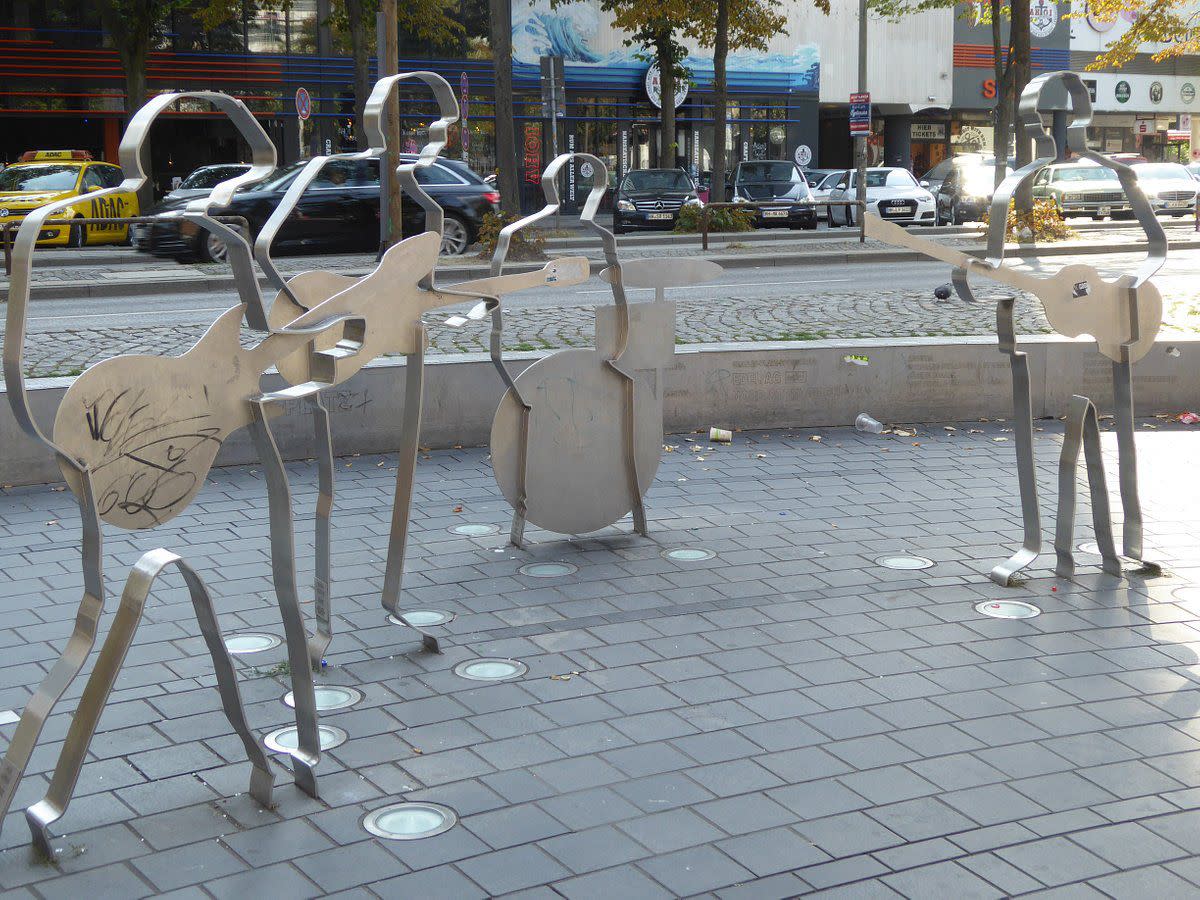 The Beatles-Platz Square in Hamburg