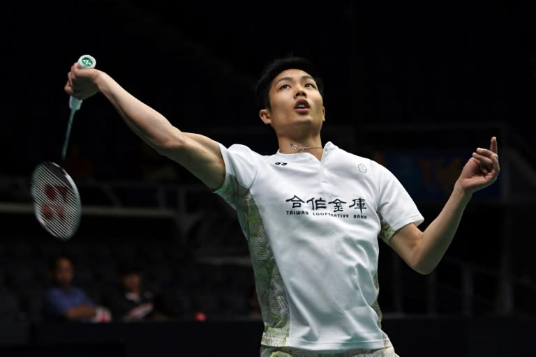 Taiwanese shuttler Chou Tien-chen will face compatriot Hsu Jen-hao in Sunday's final