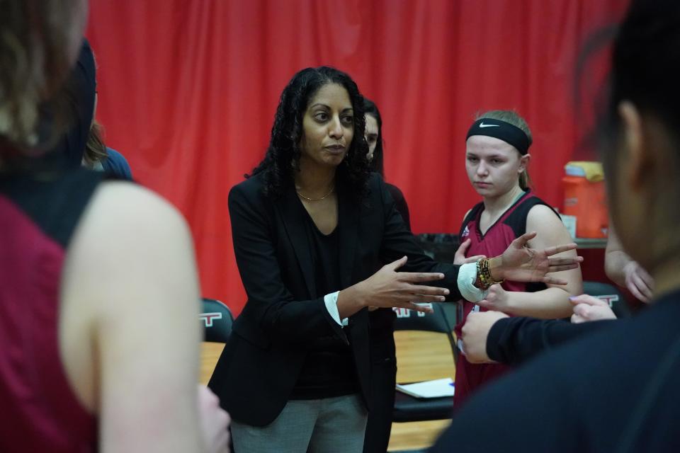 Sonia Raman spent 12 seasons as women's basketball coach at Massachusetts Institute of Technology before being hired by the Memphis Grizzlies this fall. She left as the all-time winningest coach in program history