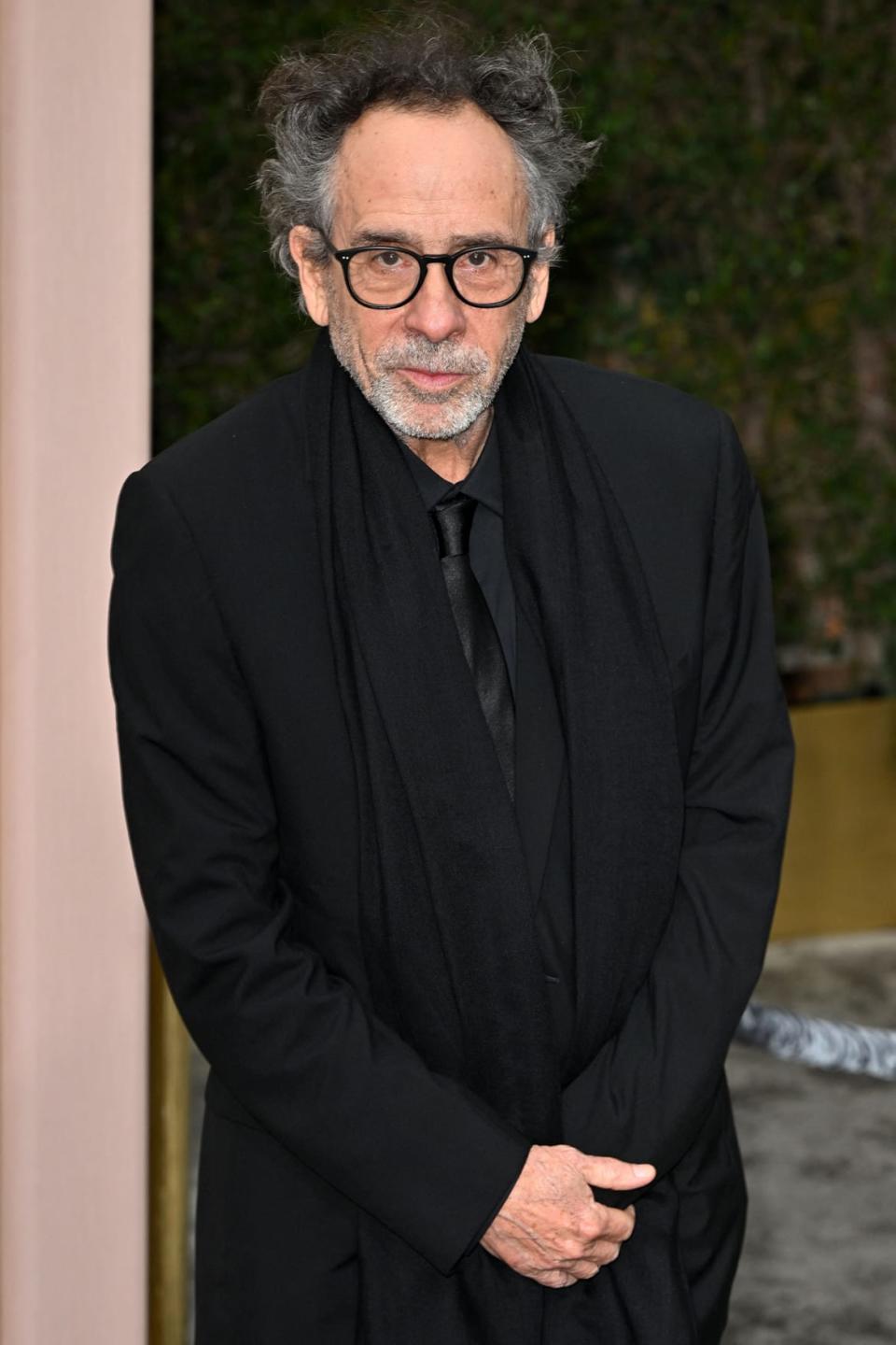 <div class="inline-image__caption"><p>Tim Burton arrives for the 80th annual Golden Globe Awards at The Beverly Hilton hotel in Beverly Hills, California, on January 10, 2023.</p></div> <div class="inline-image__credit">Frederic J. Brown/AFP via Getty Images</div>