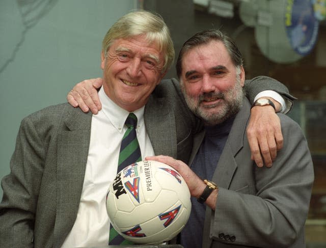  Michael Parkinson and George Best 