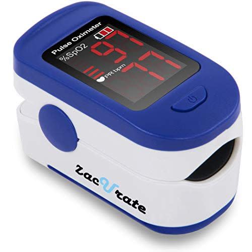 5) Zacurate Fingertip Pulse Oximeter