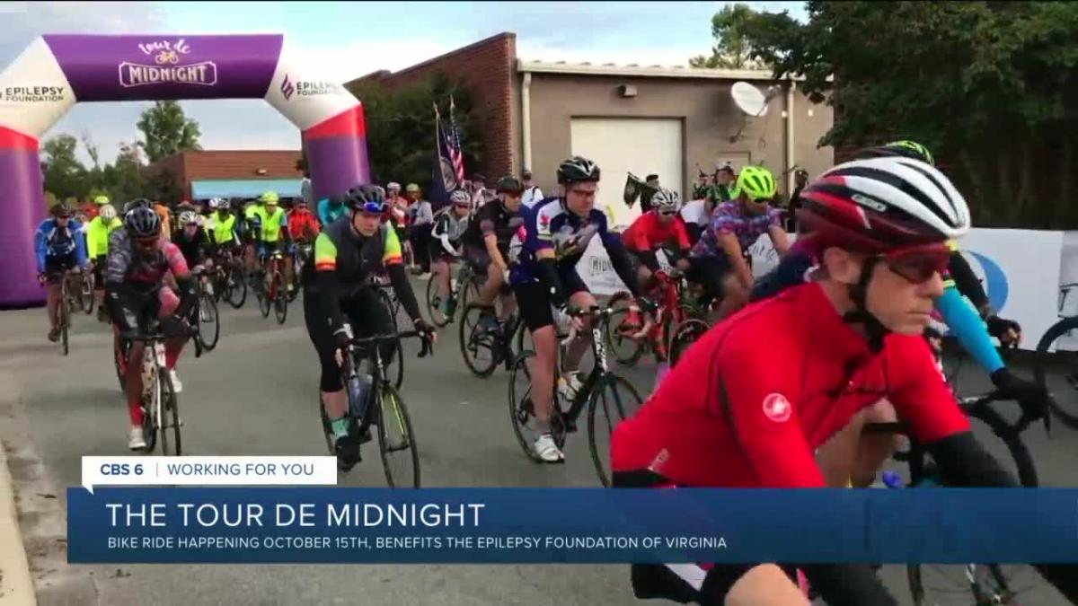 Tour de Midnight benefits the Epilepsy Foundation of Virginia