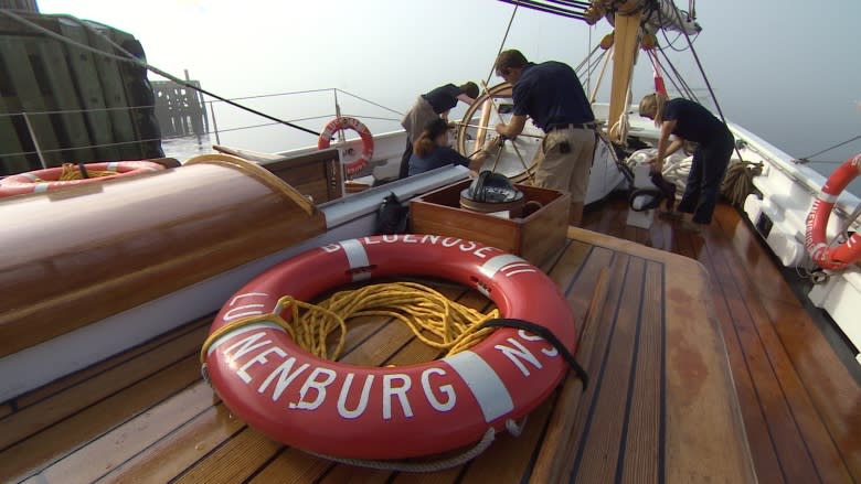 Be a deckhand for a day on Bluenose II