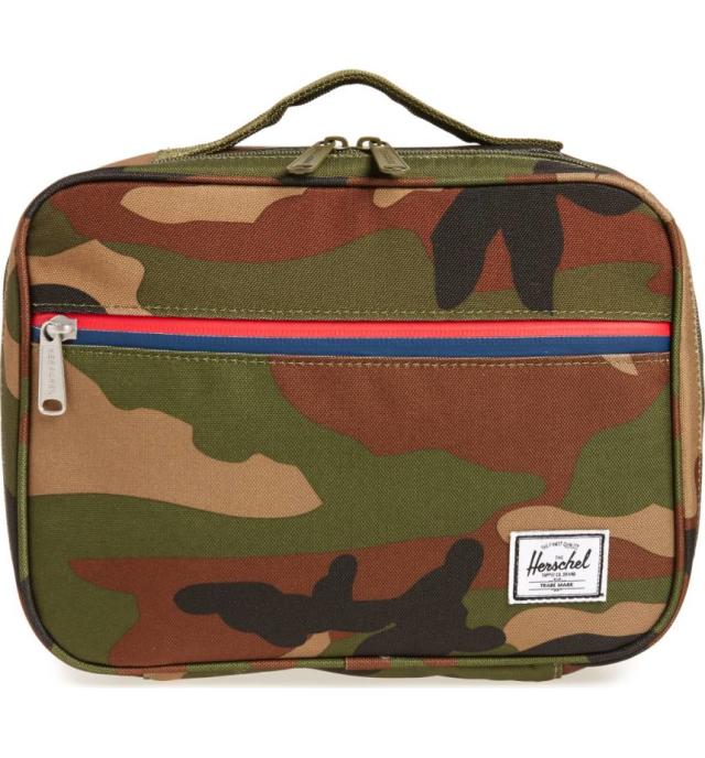 Herschel Supply Co Pop Quiz Lunch Box - Woodland Camo