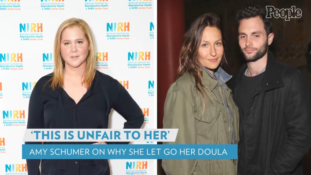 Amy Schumer Explains Why She Let Go Her Doula Penn Badgleys Wife While Recovering Postpartum 