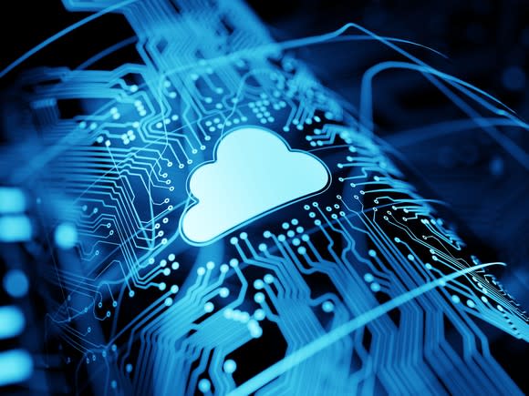 Computer circuits connecting to a digital cloud