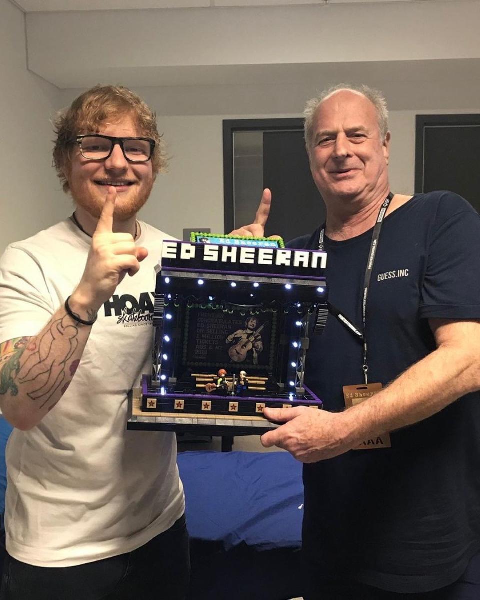 Ed and Michael have been close friends for some time, the singer referred to the music legend as 'a father figure and mentor'. Photo: Instagram/Ed Sheeran