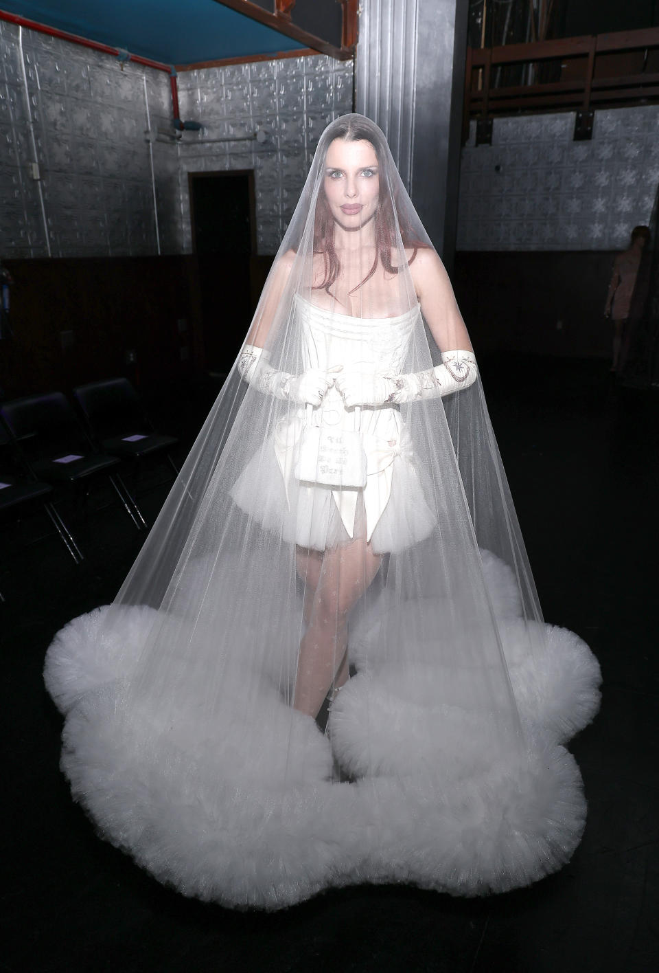 julia fox wedding dress trend