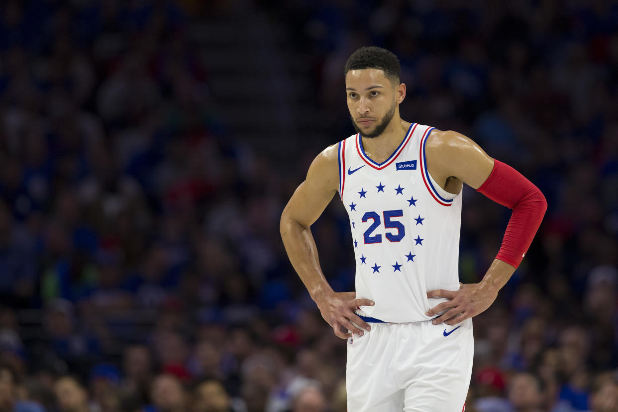 Ben Simmons said he and his black friends were denied entry at an Australian casino when a white friend was not. (Getty)