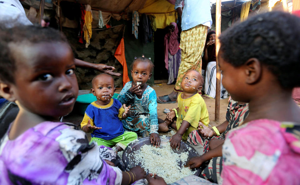 Somali children in Somalia