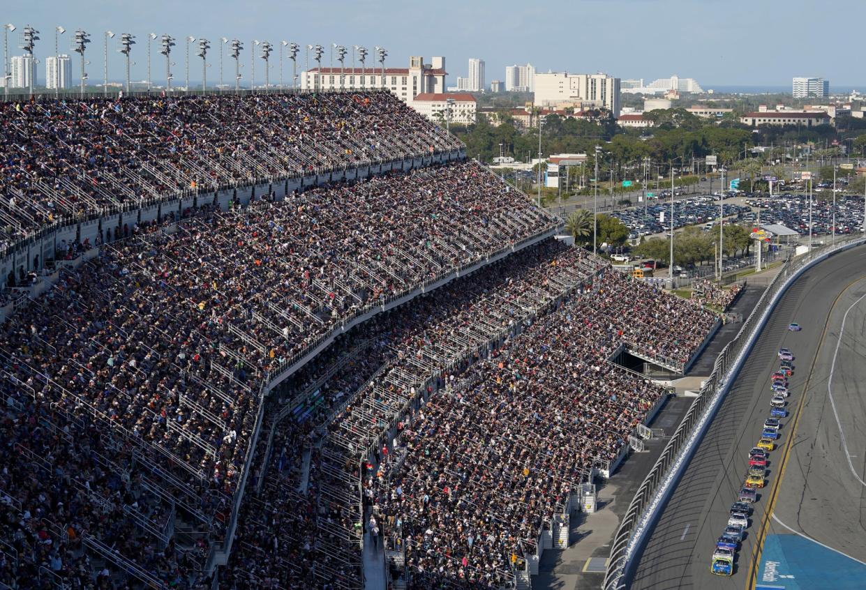 Some 150,000 fans attended the Daytona 500 at Daytona International Speedway on Feb. 20. They paid a 6% sales tax on their tickets, but a new law exempts ticket sales on those same tickets in 2023.