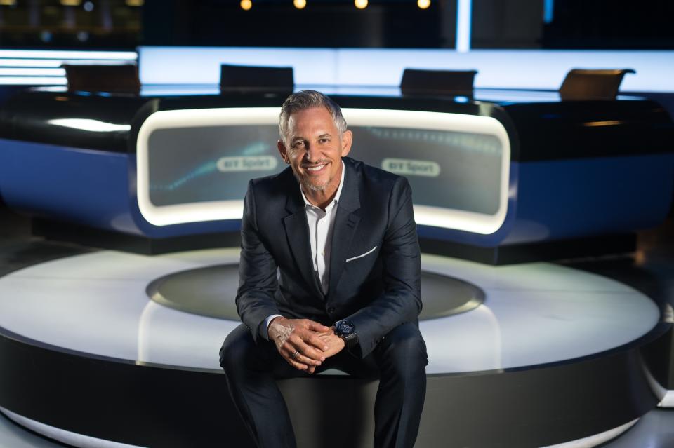 Gary Lineker will present BT Sport’s coverage of the Champions League this season