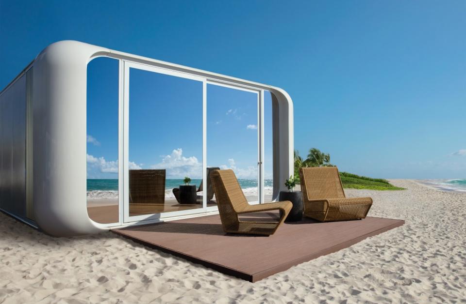 Modular pods are the newest hip places to stay at Dreams Resort in Curacao. Hyatt