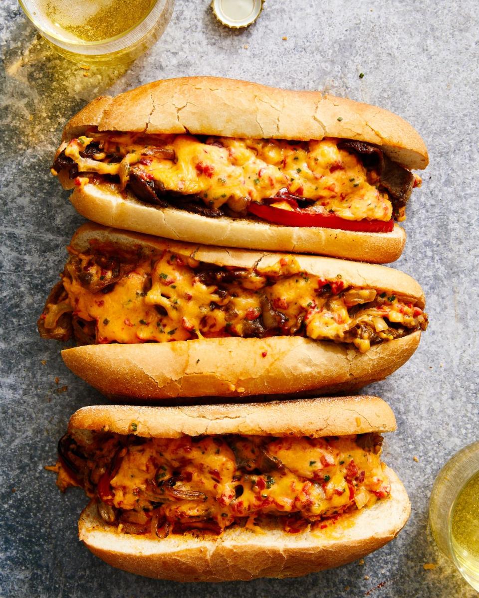 pimento cheesesteaks