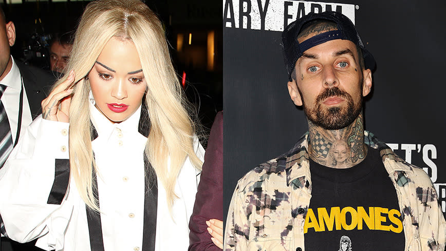 Rita Ora & Travis Barker